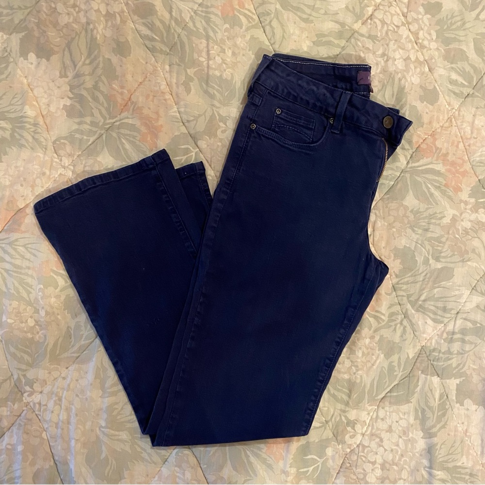 NYDJ Dark Blue Bootcut Jeans